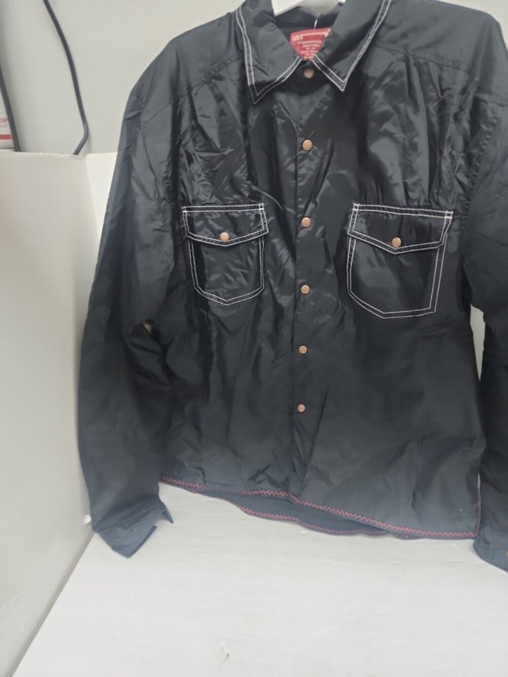 U.S. Expedition Style#996 Men's Light Weight Jacket Black Size Medium New !!!!